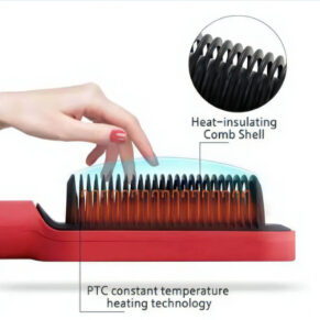 Hair Straightening Brush For Girls Electric