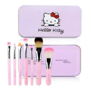 Hello Kitty 7pcs Makeup Foundation Brushes Set